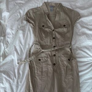 Utility Shirt Dress - Size 6